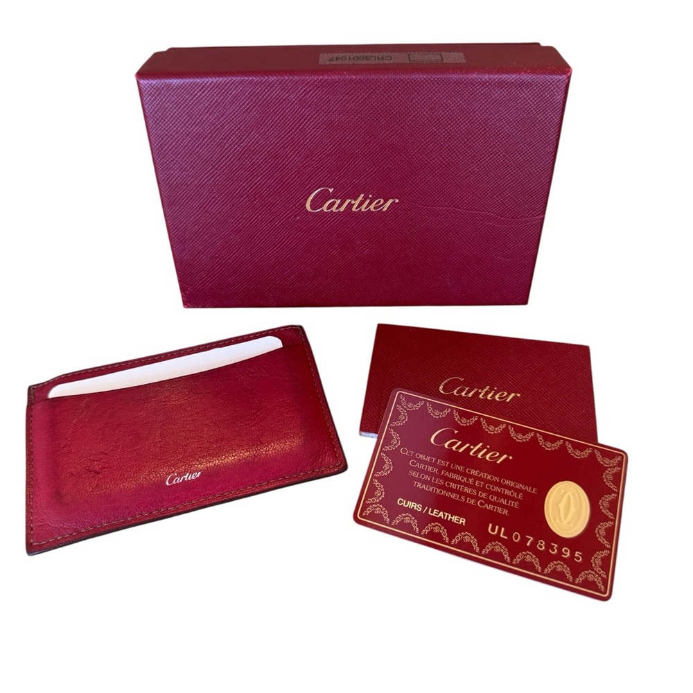 Cartier Cardholder — Must de Cartier — NWOT